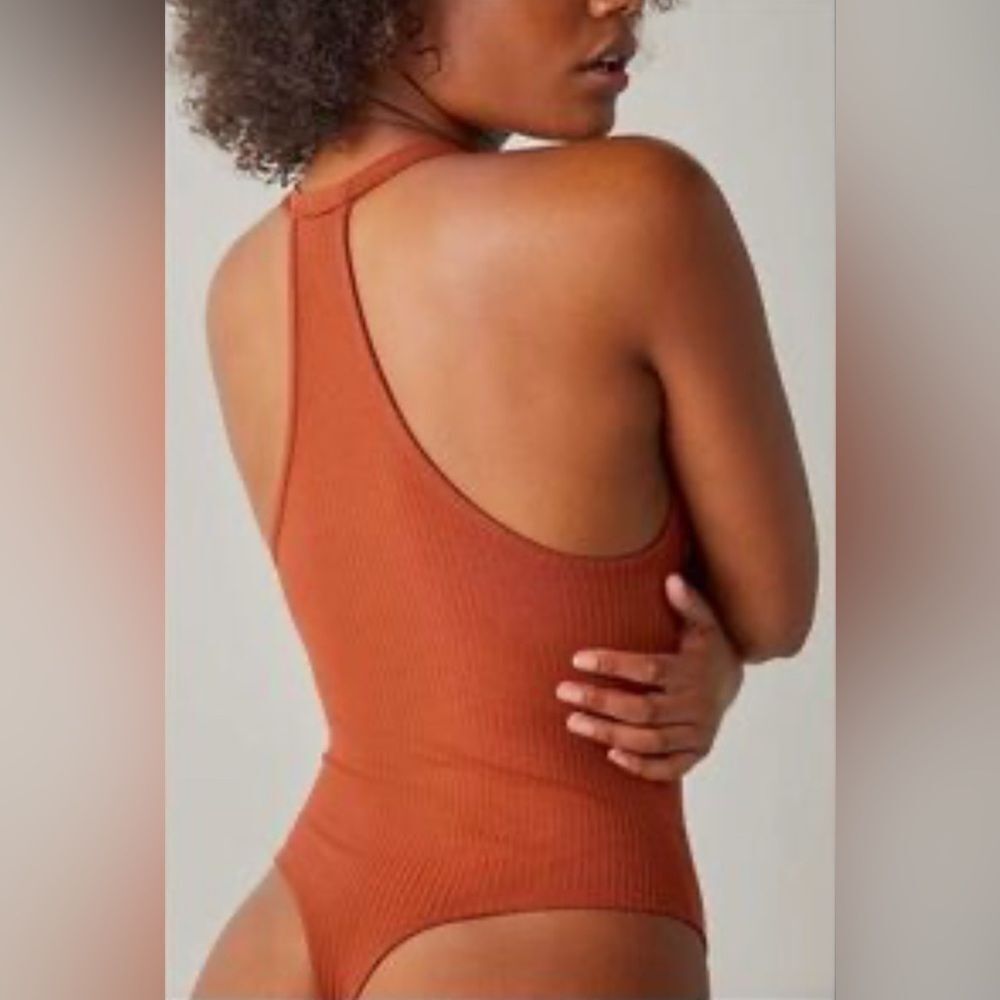 Free People T-Back Bodysuit